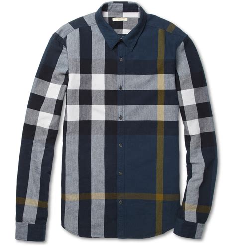 burberry brit mens t shirt|burberry plaid shirt men's.